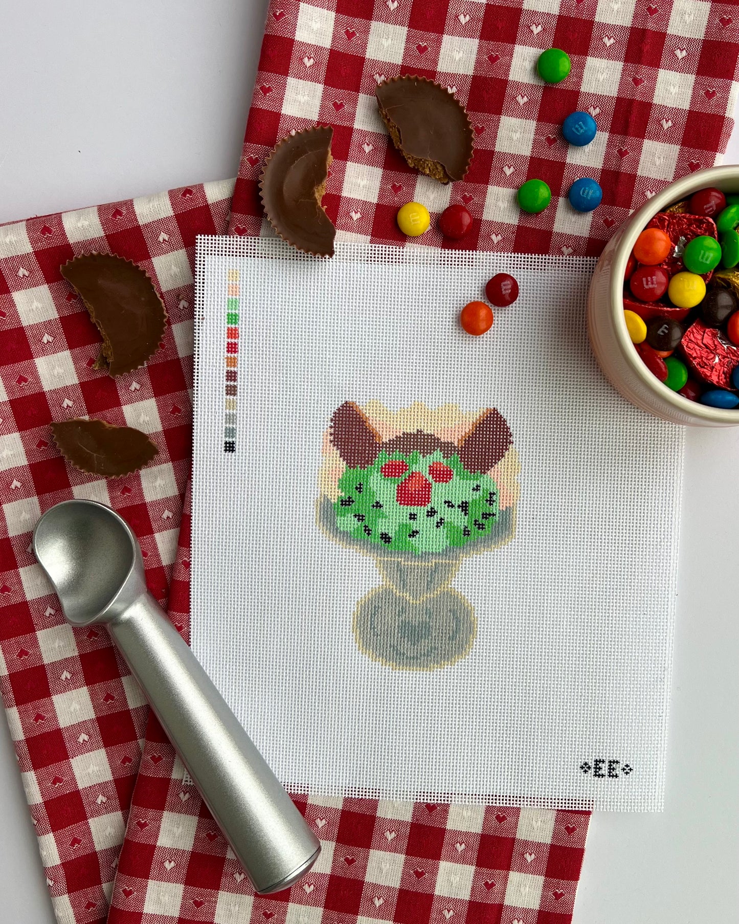 Monster Ice Cream Canvas