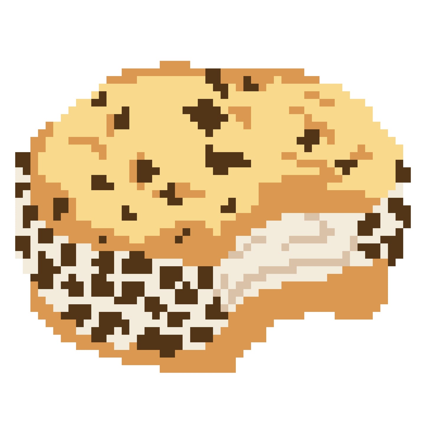Ice Cream Sandwich Digital Stitch Chart